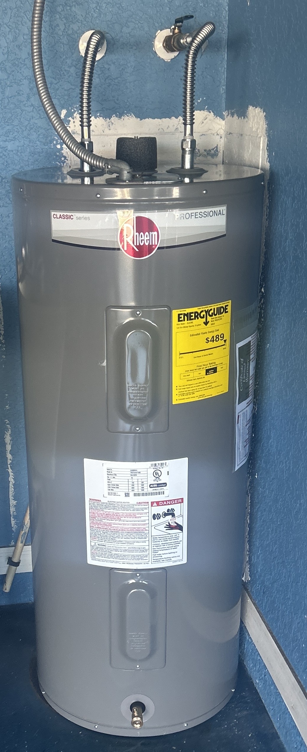 40 gallon water heater